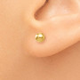 Leslie's 14K Polished 4mm Ball Post Earrings