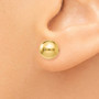 Leslie's 14K Polished 7mm Ball Post Earrings