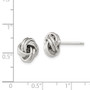 Sterling Silver Love Knot Earrings