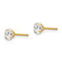 14k Madi K CZ Stud Post Earrings