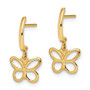 14k Madi K Butterfly Dangle Post Earrings