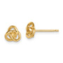 14k Madi K Love Knot Post Earrings