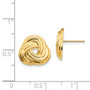 14k Madi K Love Knot Post Earrings