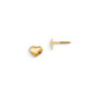 14k Madi K Heart Screwback Earrings