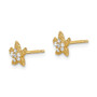 14k Madi K CZ Starfish Post Earrings