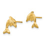 14k Madi K Satin Dolphin Earrings