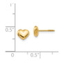 14k Madi K Sm. Puffed Heart Earrings