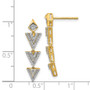 14k Diamond Fancy Earrings