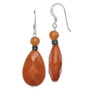 Sterling Silver Carnelian Earrings