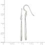 Sterling Silver Tear Drop Bar Earrings