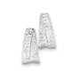 Sterling Silver Stellux Crystal Post Earrings