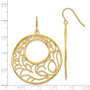 14K Circle Earrings