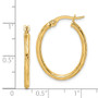 14K Yellow Gold Hoop Earrings