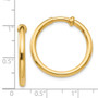 14k Non-Pierced Hoops Earrings