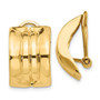 14k Omega Clip Non-pierced Earrings