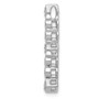 14k White Gold 1/4ct. Diamond Fancy Chain Slide