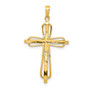 14k Diamond Cross Pendant