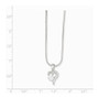 Sterling Silver CZ Pendant & Chain