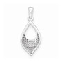 Sterling Silver CZ Pendant