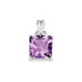 Sterling Silver Amethyst Pendant