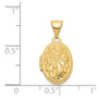 14k Oval Locket