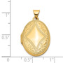 14k Oval Locket