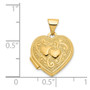 14k Heart Locket