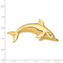 14k Swimming Dolphin Slide