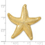 14k Textured Fits up to 6mm, 8mm Starfish Slide