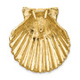 14k Fits up to 10mm & 8mm Medium Scallop Shell Slide