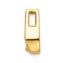 14k Holds 4.75mm Stone, Chain Slide Mounting