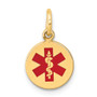 14k Medical Jewelry Pendant