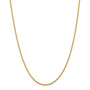 14k 2.25mm Regular Rope Chain