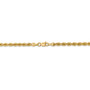 14k 3mm Regular Rope Chain