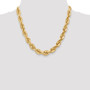 14k 10mm D/C Rope Chain