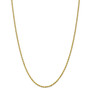 10k 2.25mm Diamond-cut Rope Chain