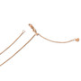 Leslie's 14K Rose Gold 1 mm Adjustable Wheat Chain