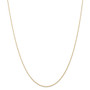 14k .7 mm Carded Cable Rope Chain