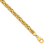 14k 6.50mm Byzantine Chain