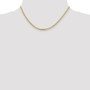 14k 2.3mm Beveled Curb Chain