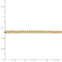 14k 2.3mm Beveled Curb Chain