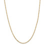 14k 2.25mm Flat Figaro Chain