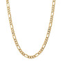 14k 7mm Flat Figaro Chain