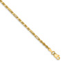 14k 2.5mm Milano Rope Chain