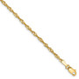 14k 2mm Singapore Chain