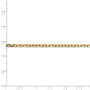 14k 3mm D/C Cable Chain