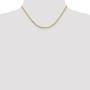 14k 3mm D/C Cable Chain