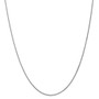 14k WG 1.25mm Solid Polished Spiga Chain
