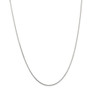 Sterling Silver 1mm 8 Side Diamond Cut Box Chain