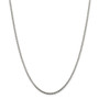 Sterling Silver 2mm Diamond-Cut Spiga Chain